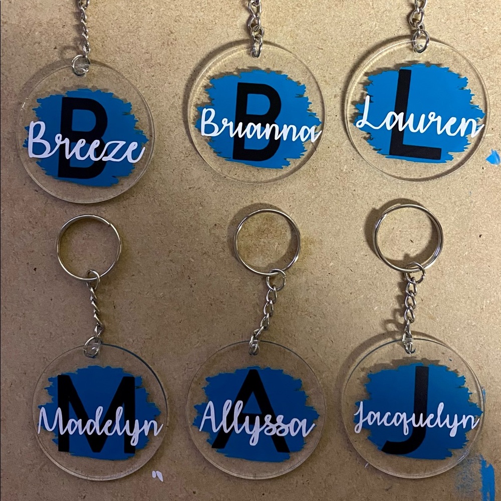 Personalized keychains!! - Picture 2 of 6